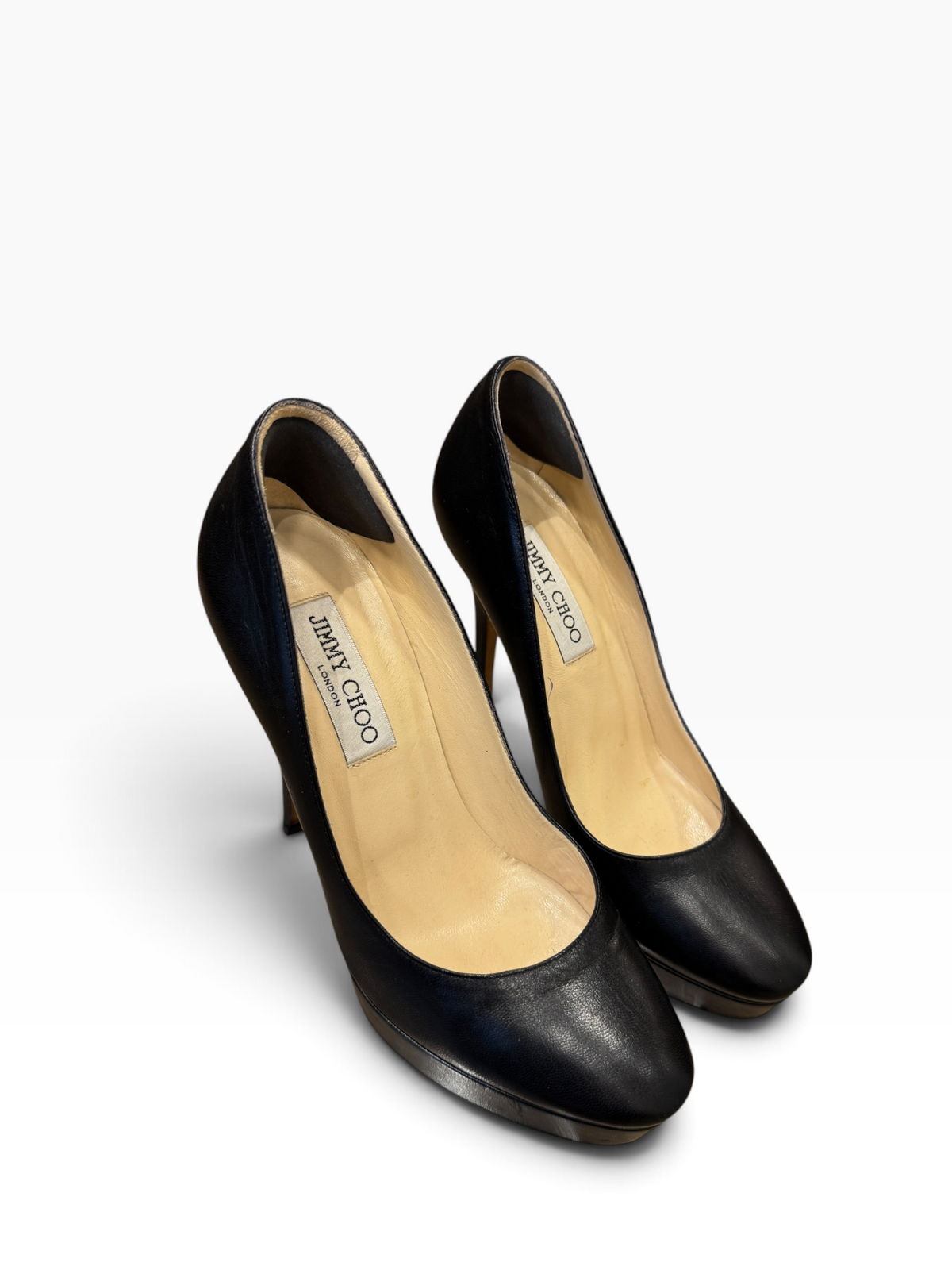 Jimmy Choo Cosmic Platform Pumps Black
