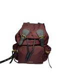 Burberry Technical Nylon and Leather Medium Rucksack Backpack