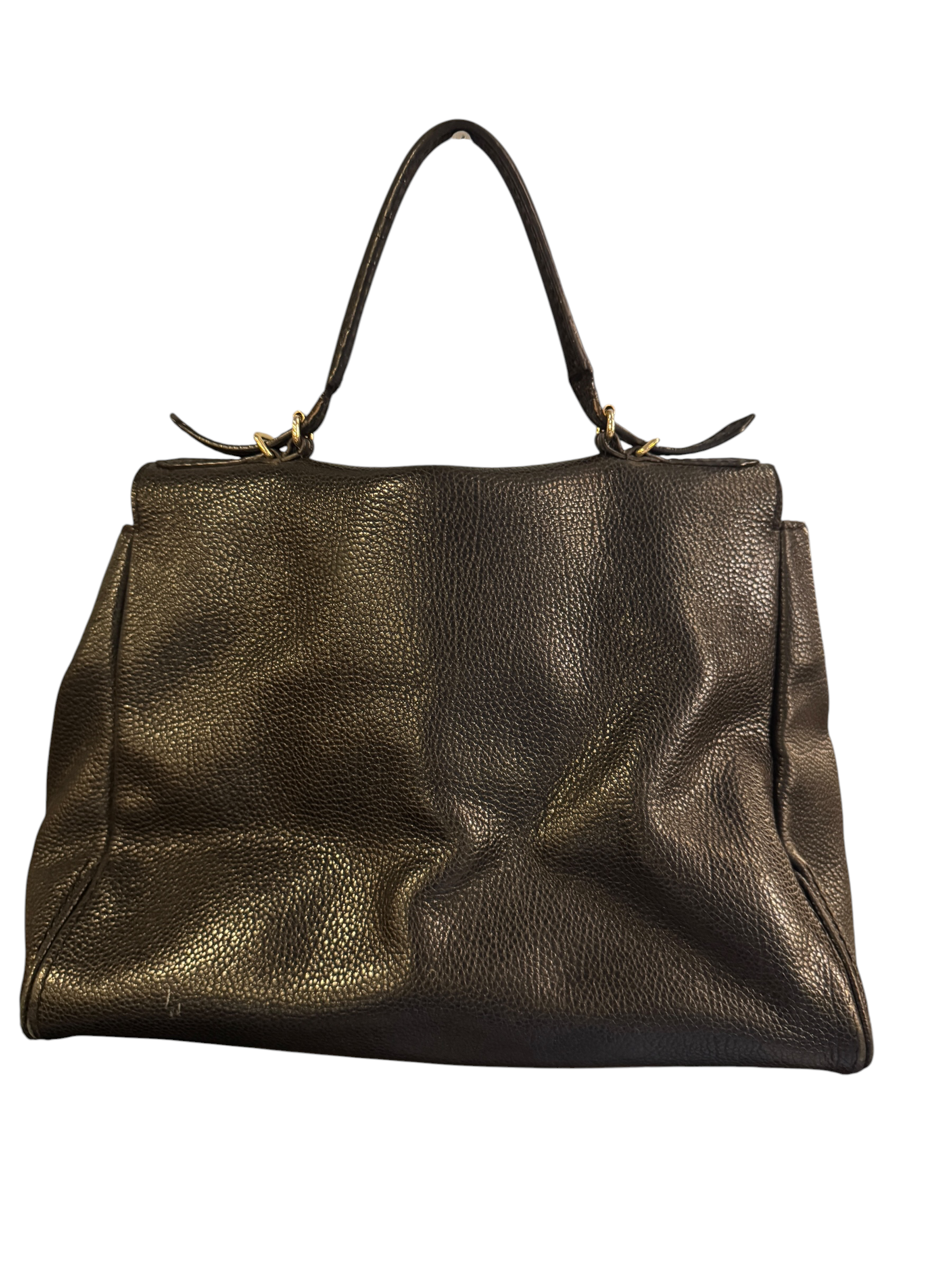 Bolso Carolina Herrera negro cadena