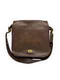 Coach Stewardess Brown Leather Bag