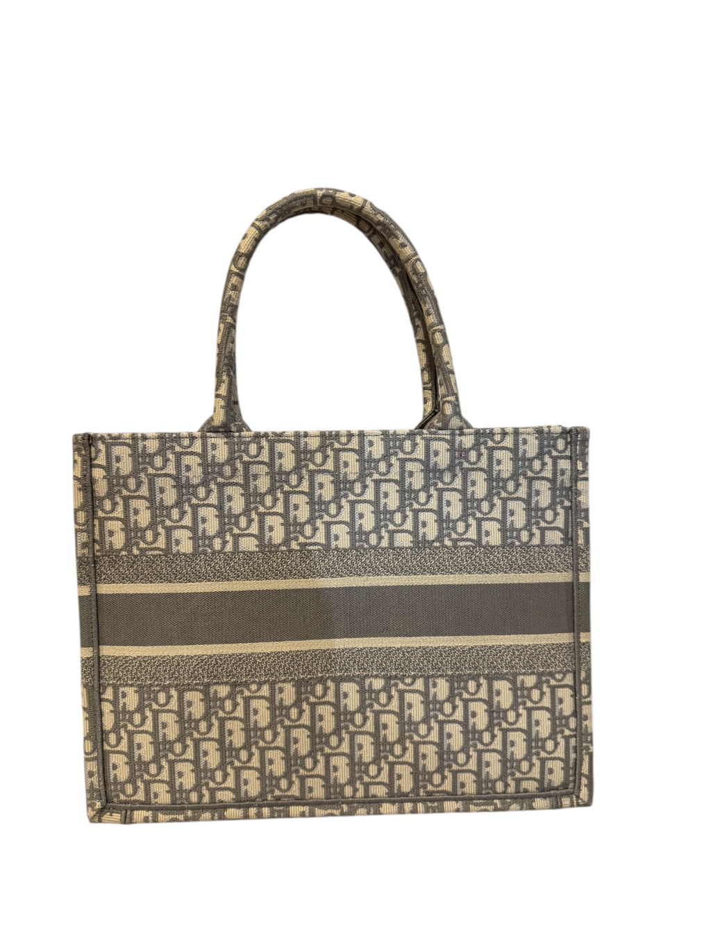 Christian Dior Book Tote Gris