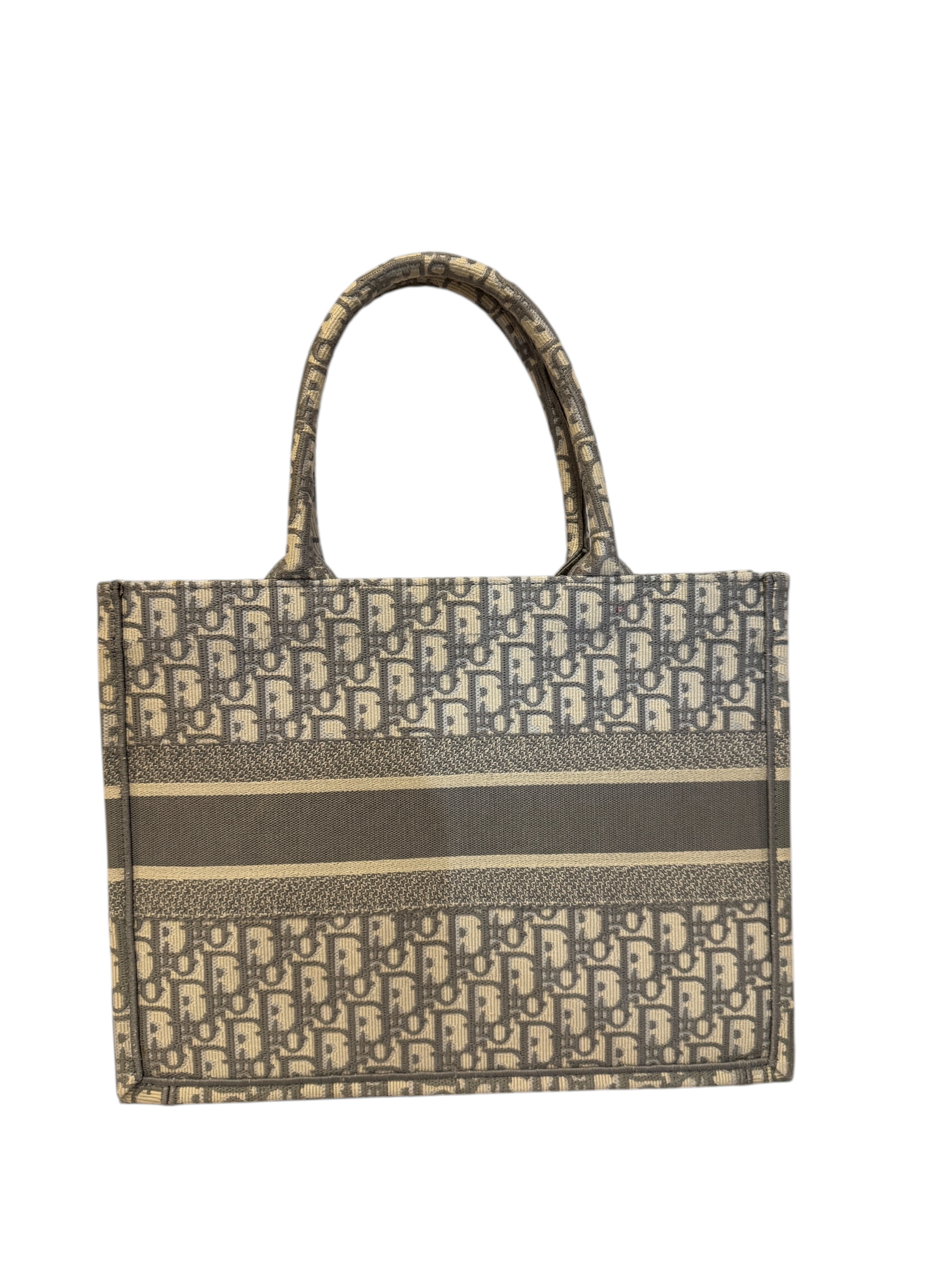 Christian Dior Book Tote Gris