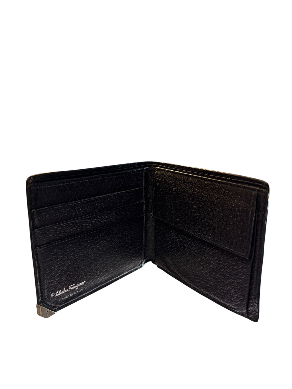 Cartera Ferragamo piel negra
