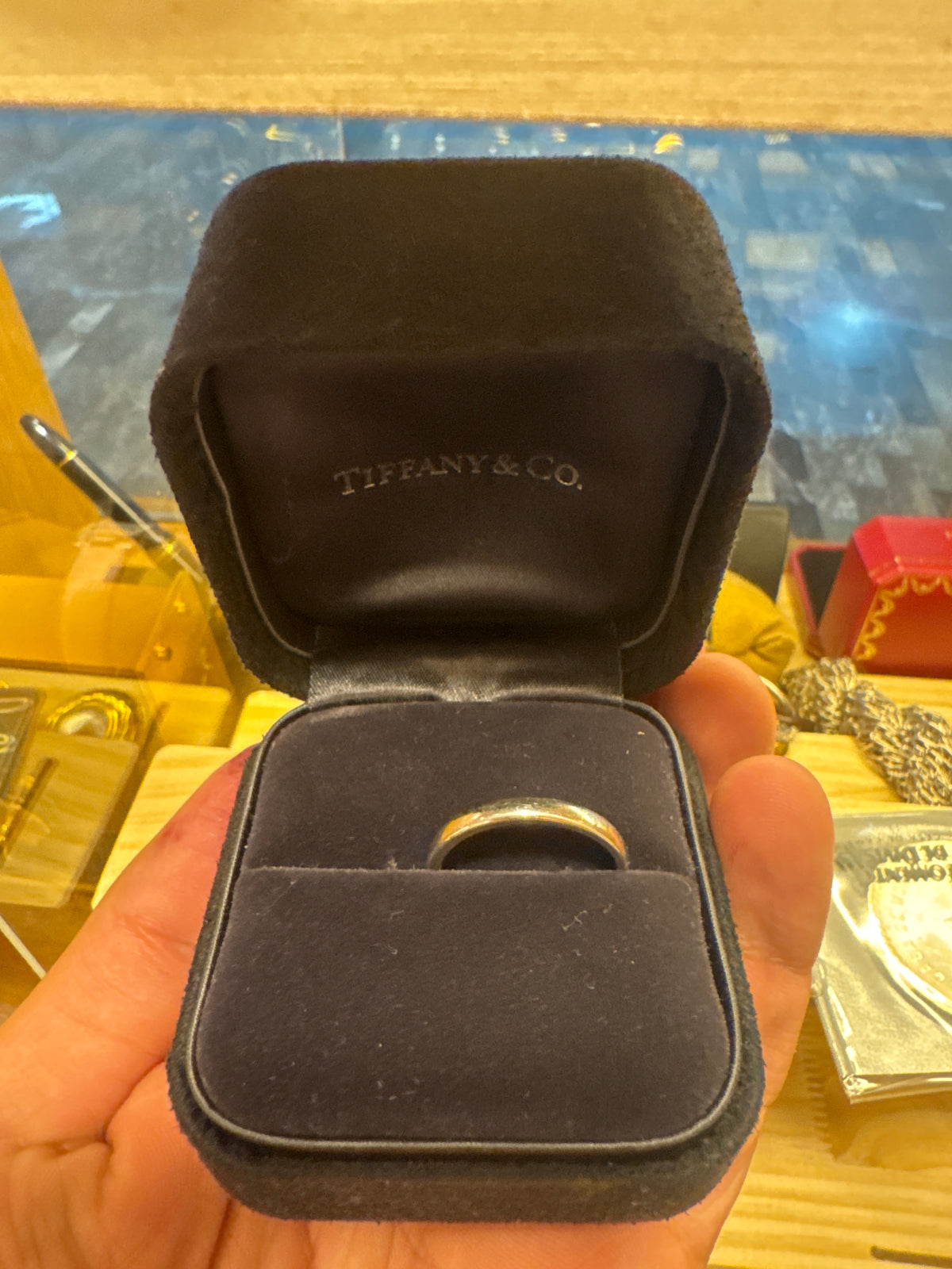 Anillo Tiffany&co Platino 950