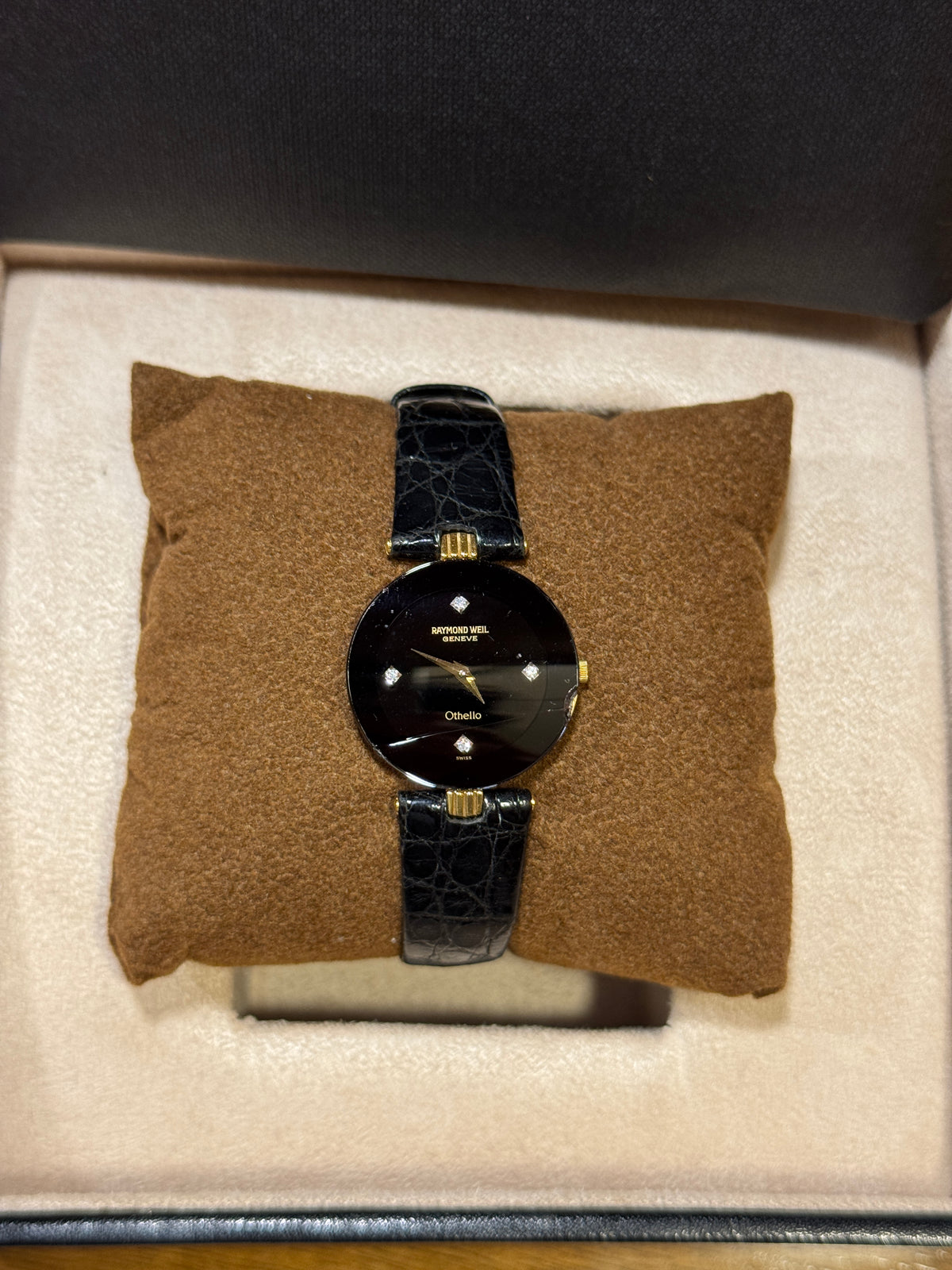Raymond Weil Othello Negro Redondo