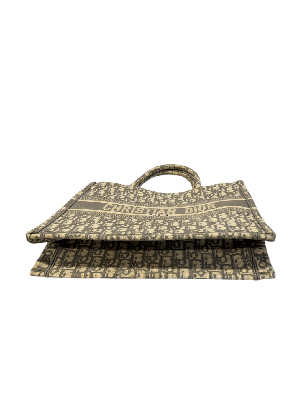 Christian Dior Book Tote Gris