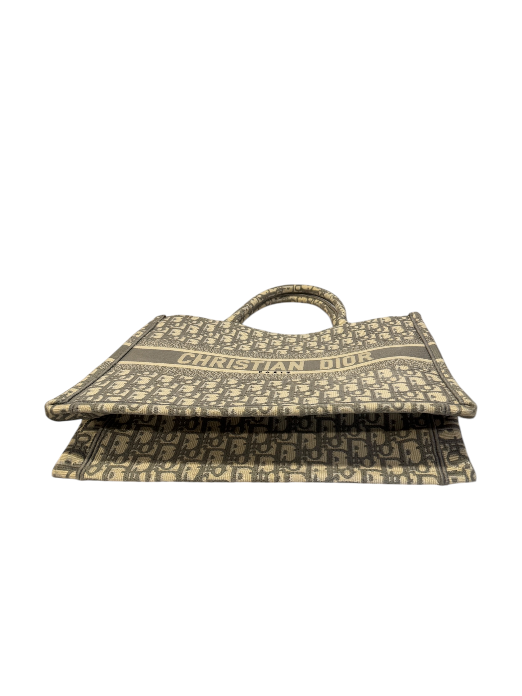 Christian Dior Book Tote Gris