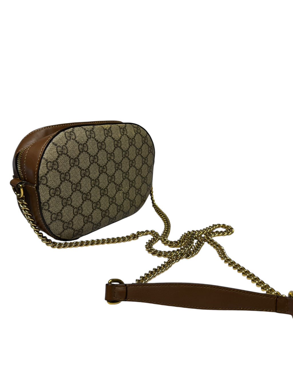 Gucci GG Supreme "Blind for Love" Mini Chain Bag
