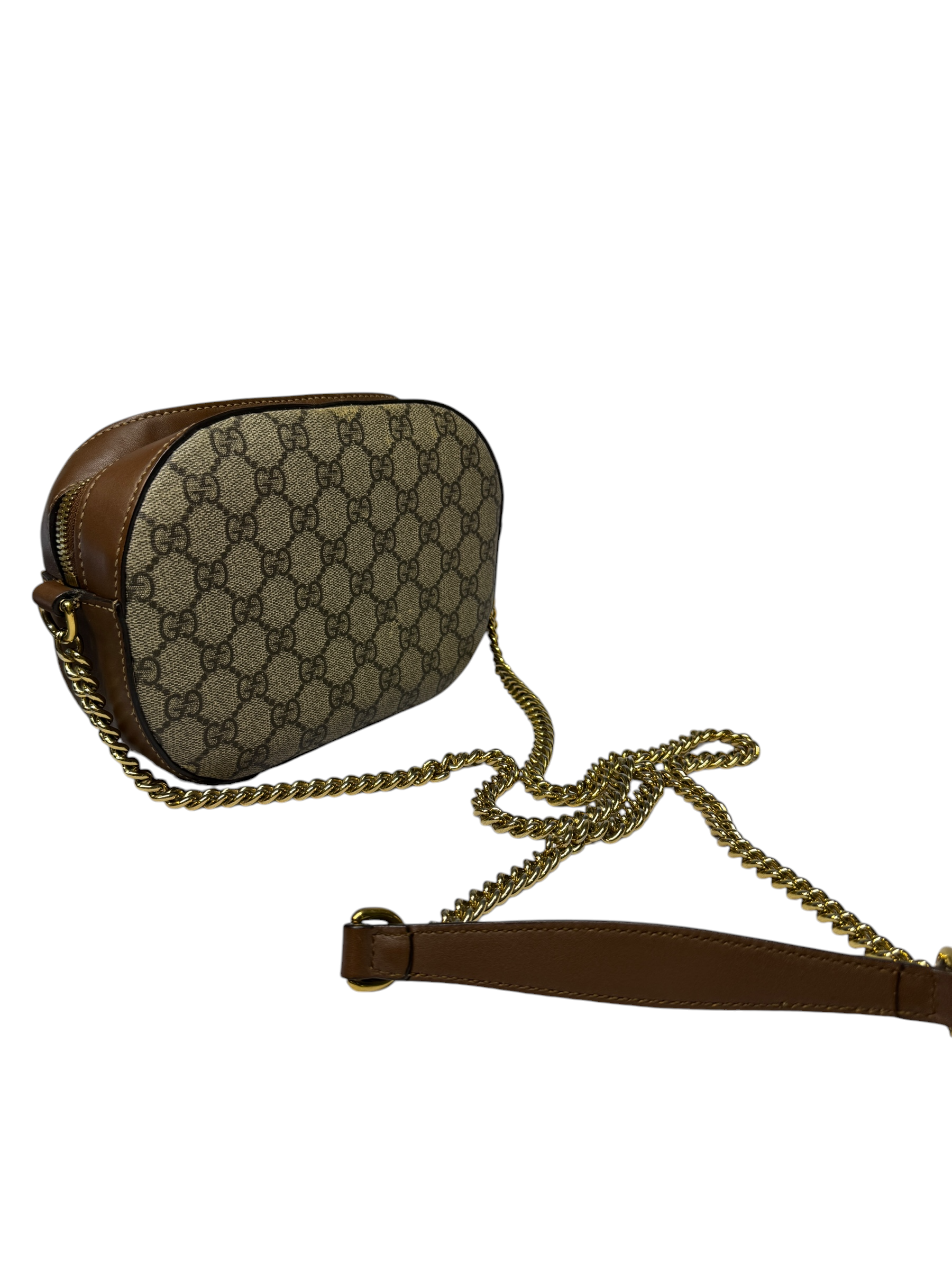 Gucci GG Supreme "Blind for Love" Mini Chain Bag