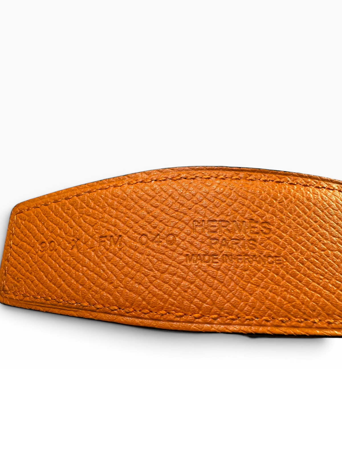 Hermes H au Carre Reversible Belt