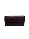 Louis Vuitton Purple Epi Wallet Sarah