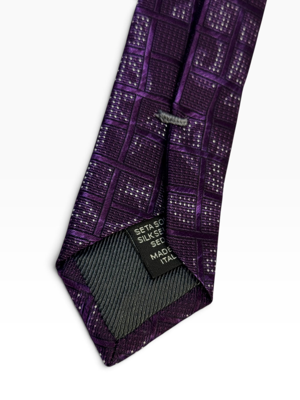 Ermenegildo Zegna Corbata Morada
