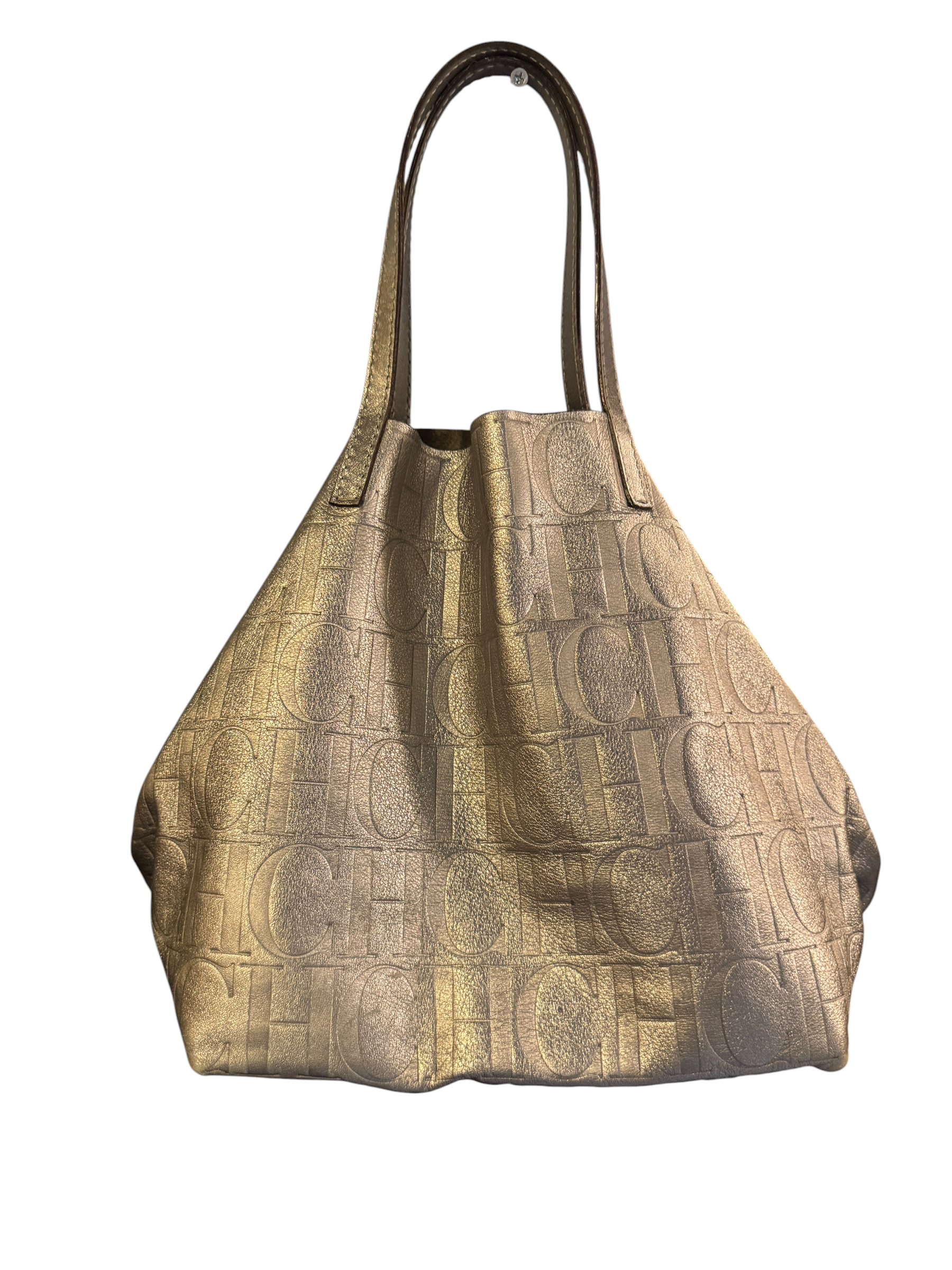 Bolso Carolina Herrera Plateada