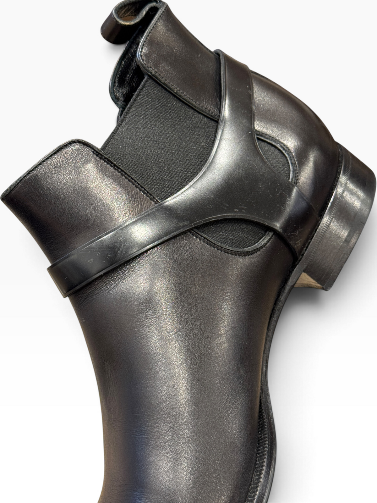 Louis Vuitton Men`s Greenwich Leather Ankle Boots