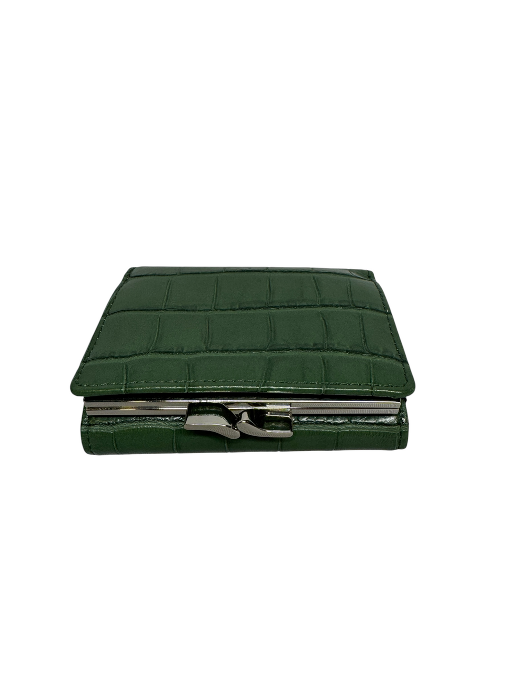 Vivienne Westwood Croco-Embossed Green Leather