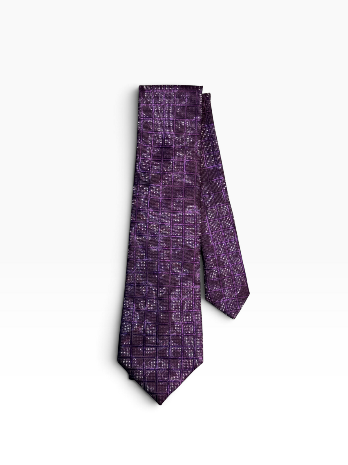 Ermenegildo Zegna Corbata Morada