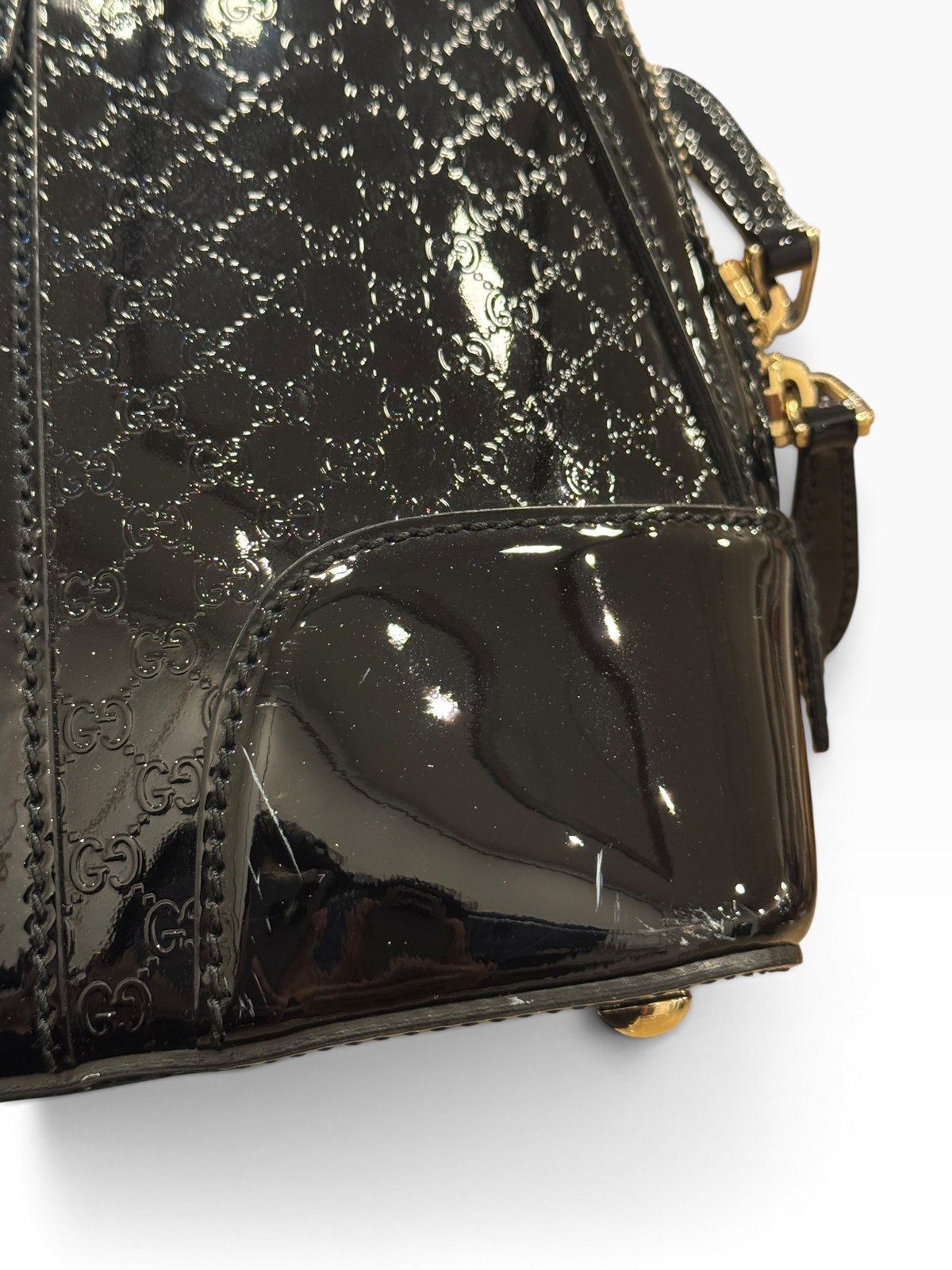Bolso Gucci Microguccisima charol