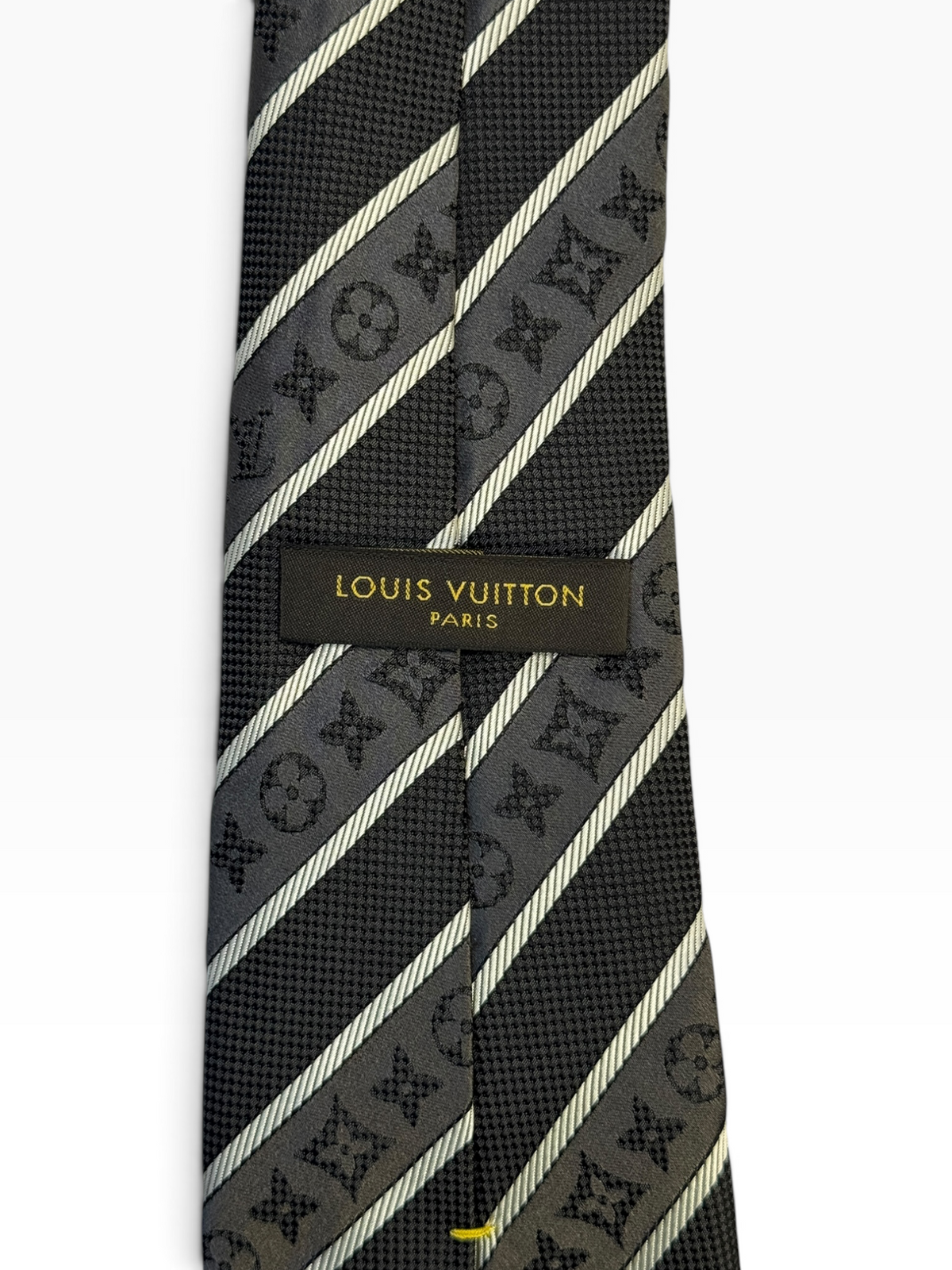 Louis Vuitton Corbata Negra  Monogram