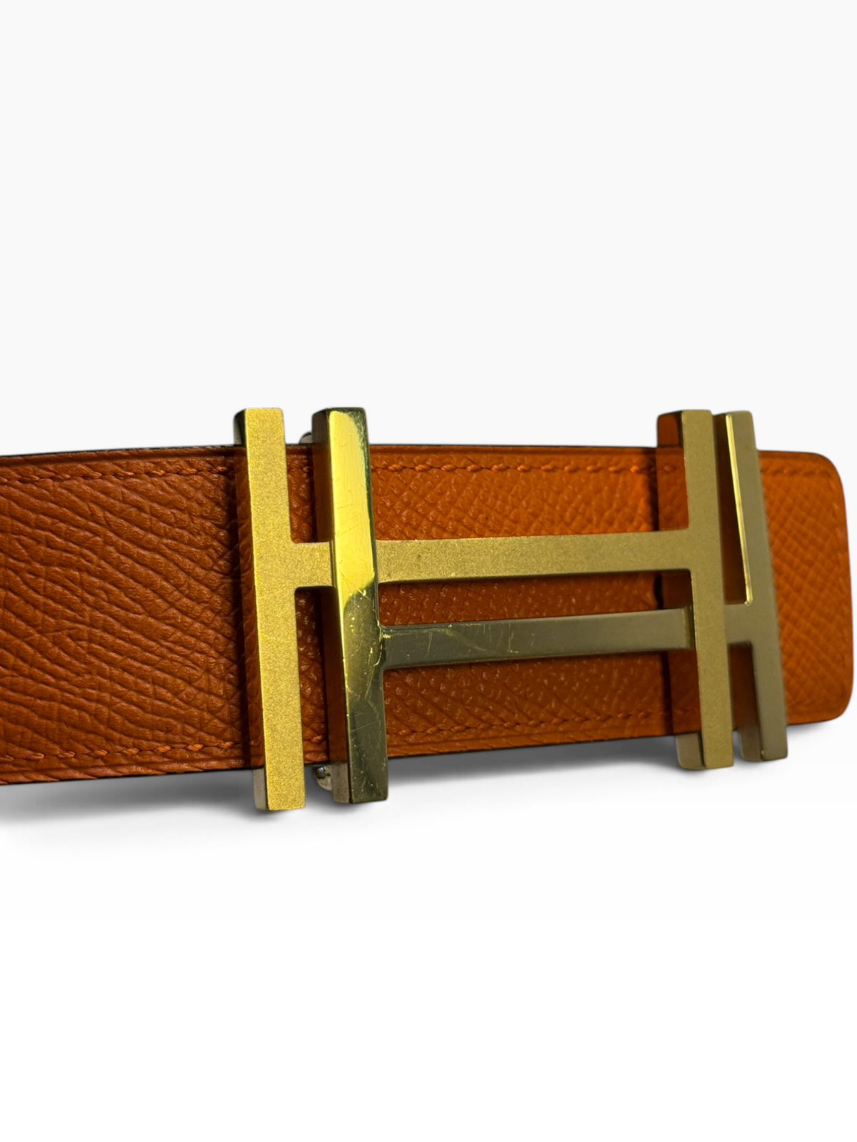 Hermes H au Carre Reversible Belt