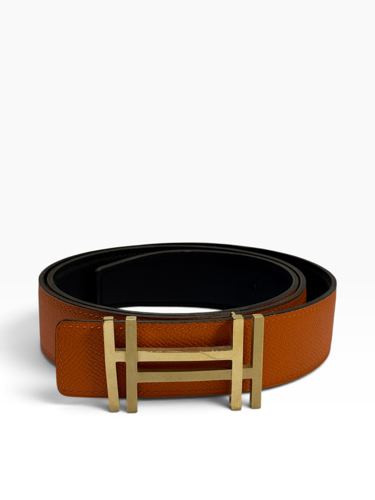 Hermes H au Carre Reversible Belt