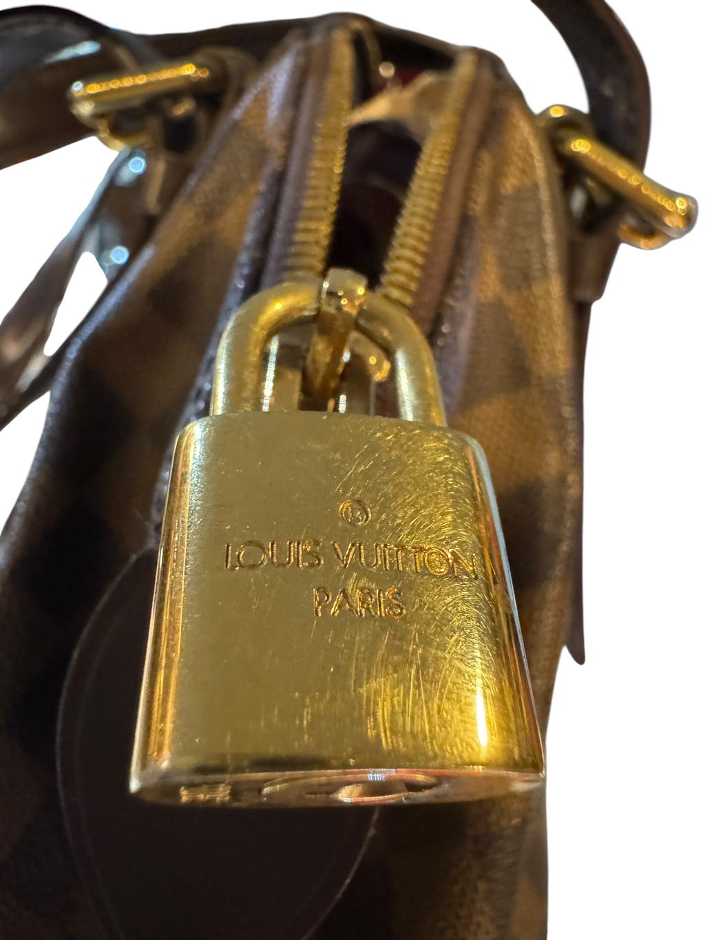 Louis Vuitton Verona Handbag Damier