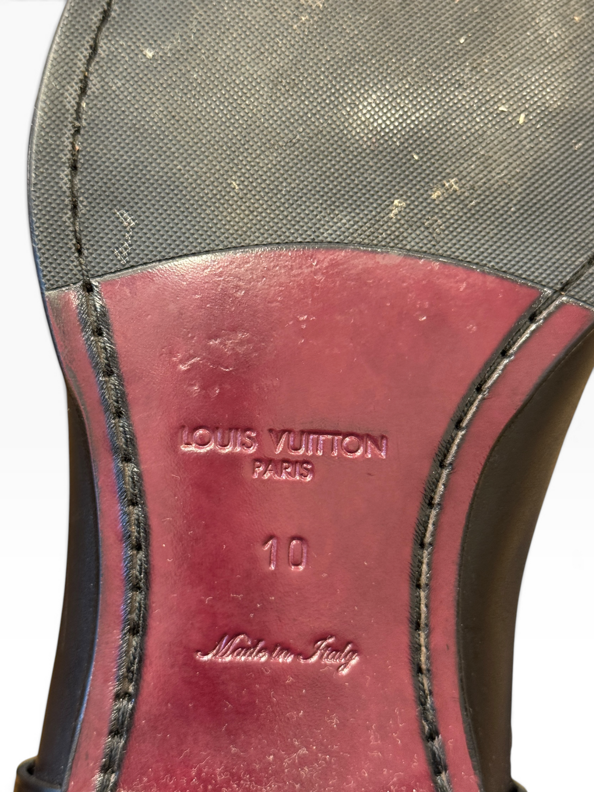 Louis Vuitton Men`s Greenwich Leather Ankle Boots