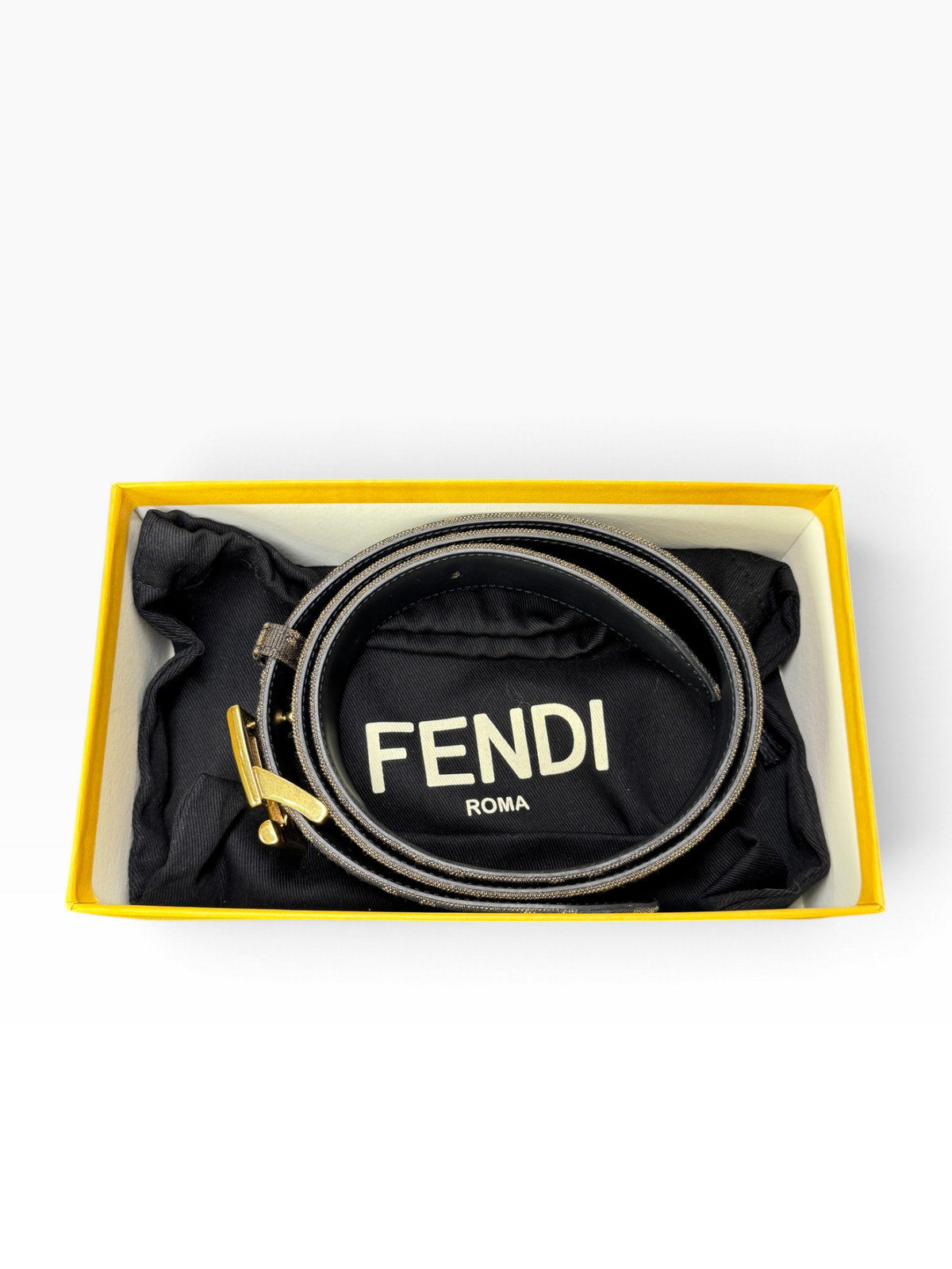 Fendi Cinturon FF Reversible
