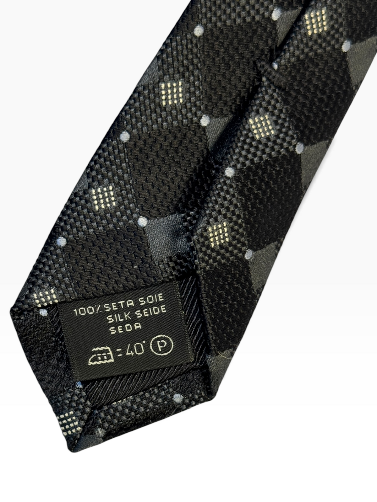 Ermenegildo Zegna Corbata Negra