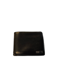 Cárter Gucci negra caballero logo rectangular