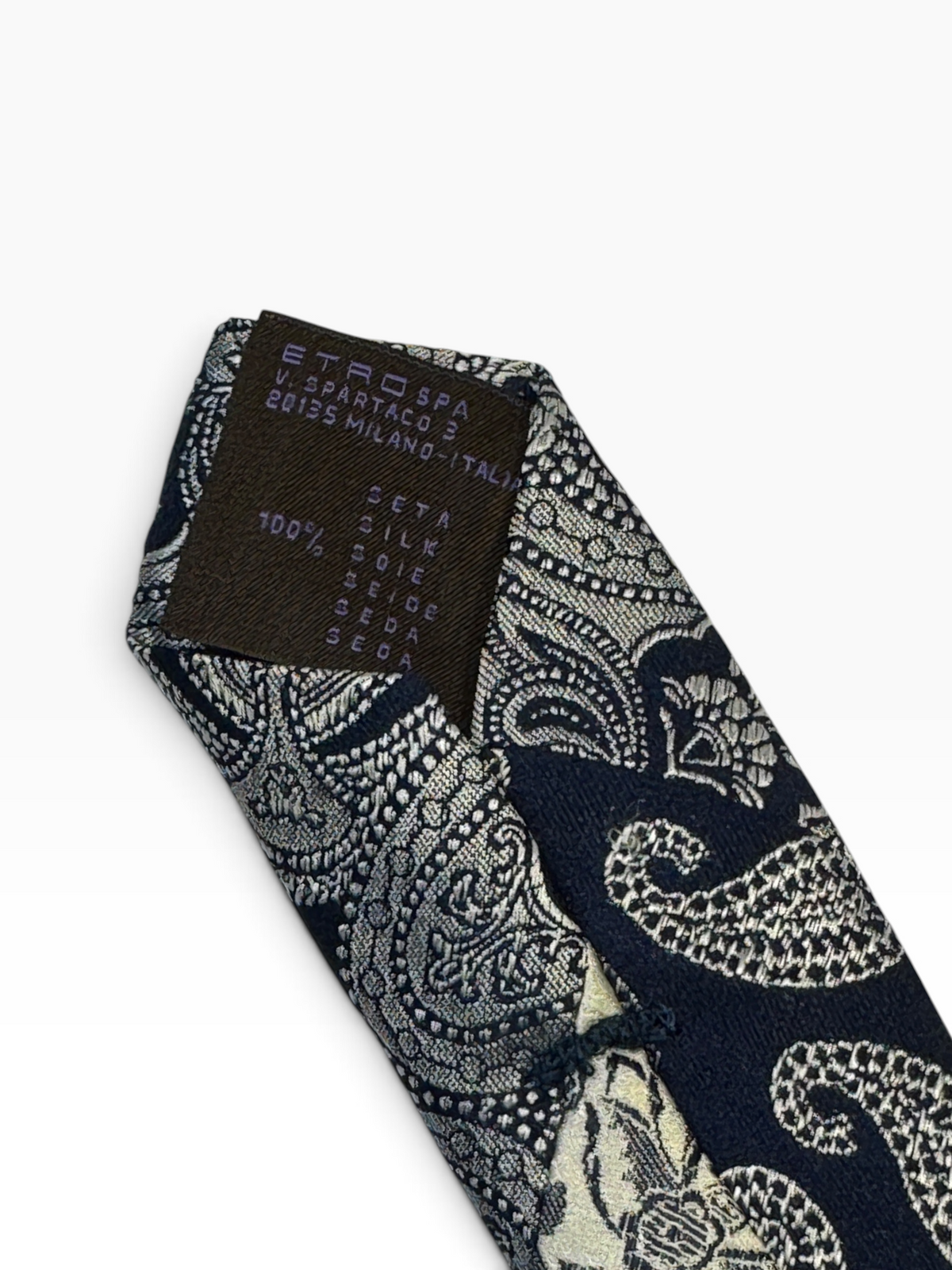 Etro Corbata Paisley