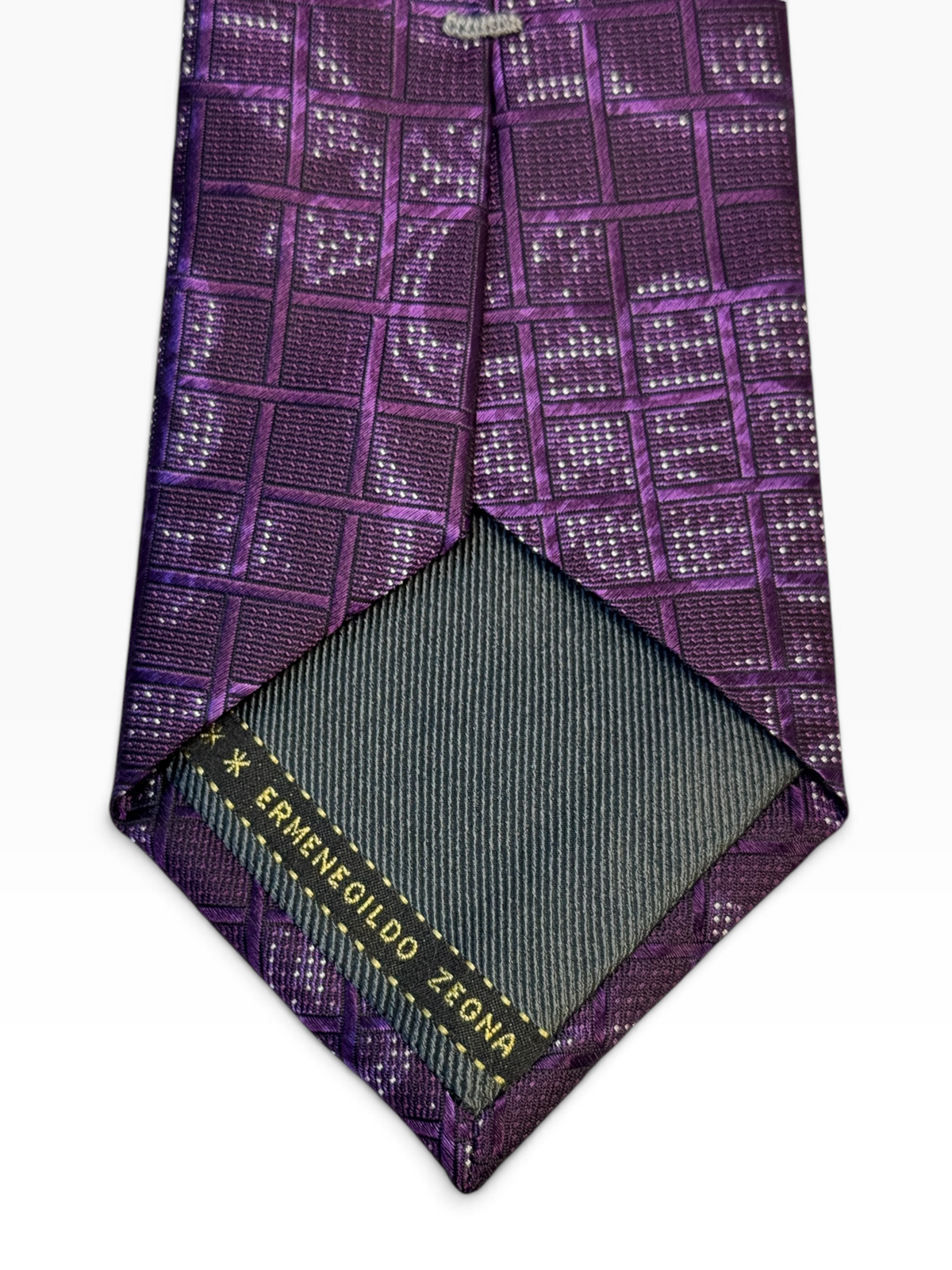 Ermenegildo Zegna Corbata Morada