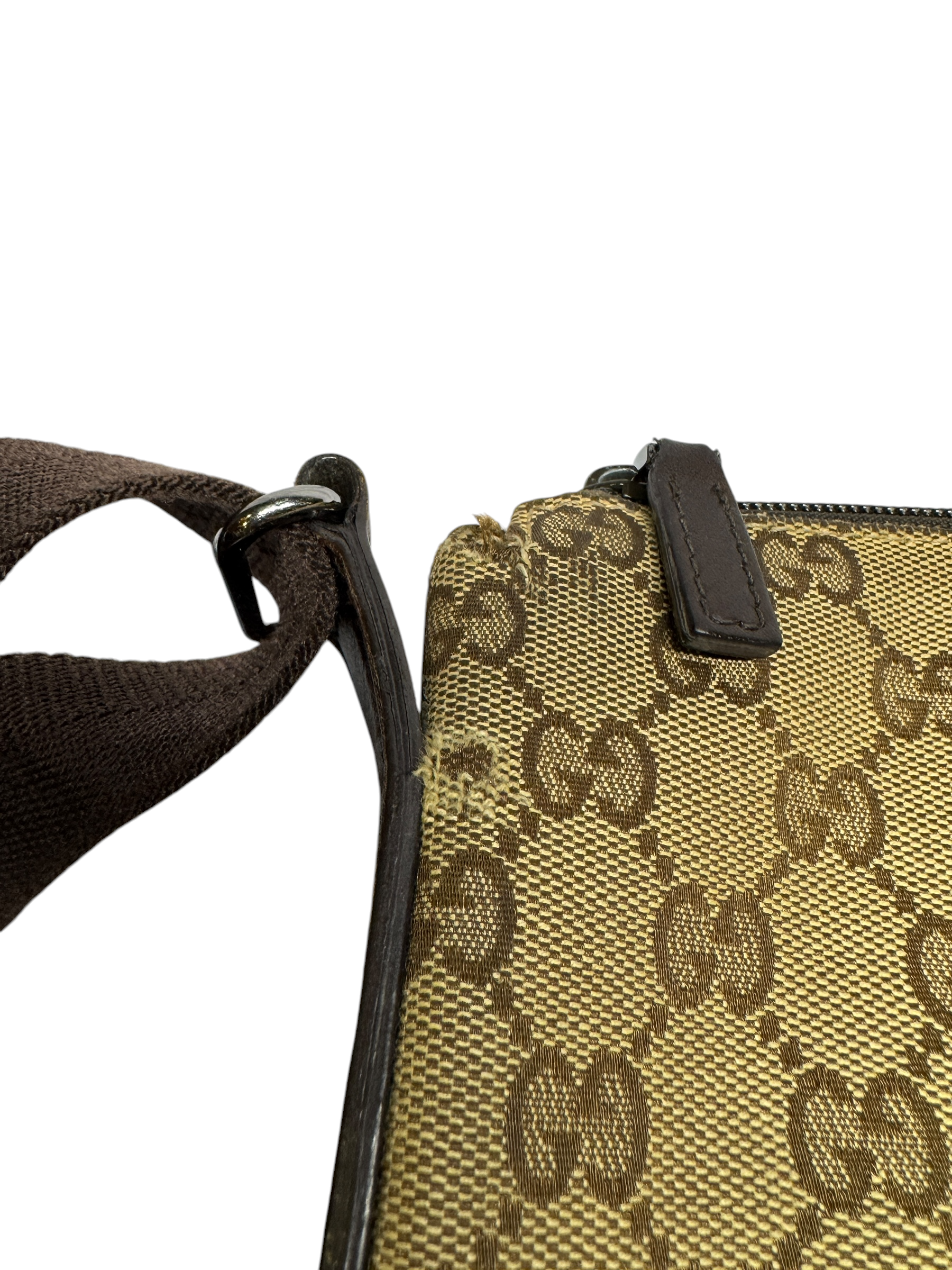Guicci GG Canvas Shoulder Bag