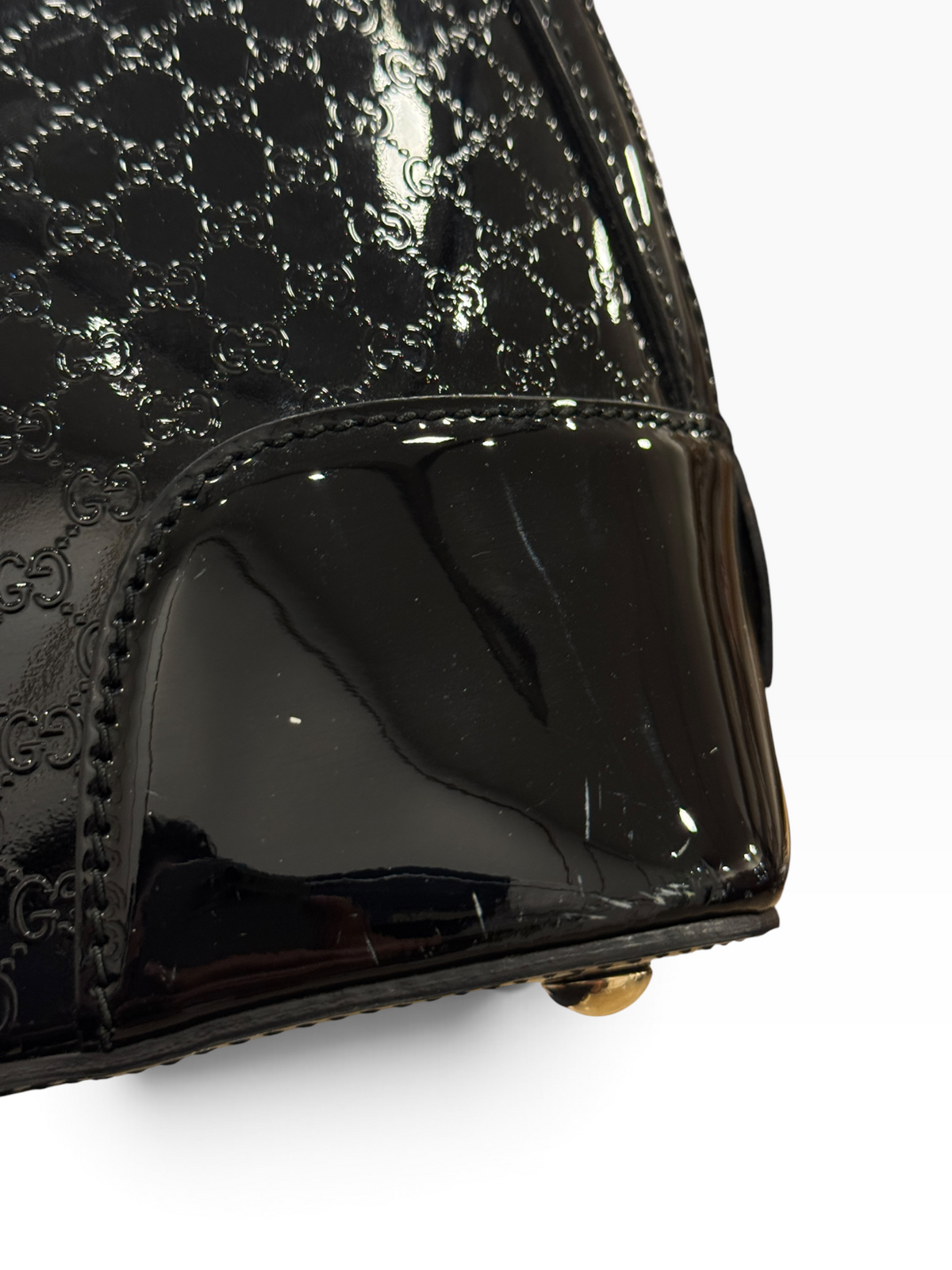 Bolso Gucci Microguccisima charol