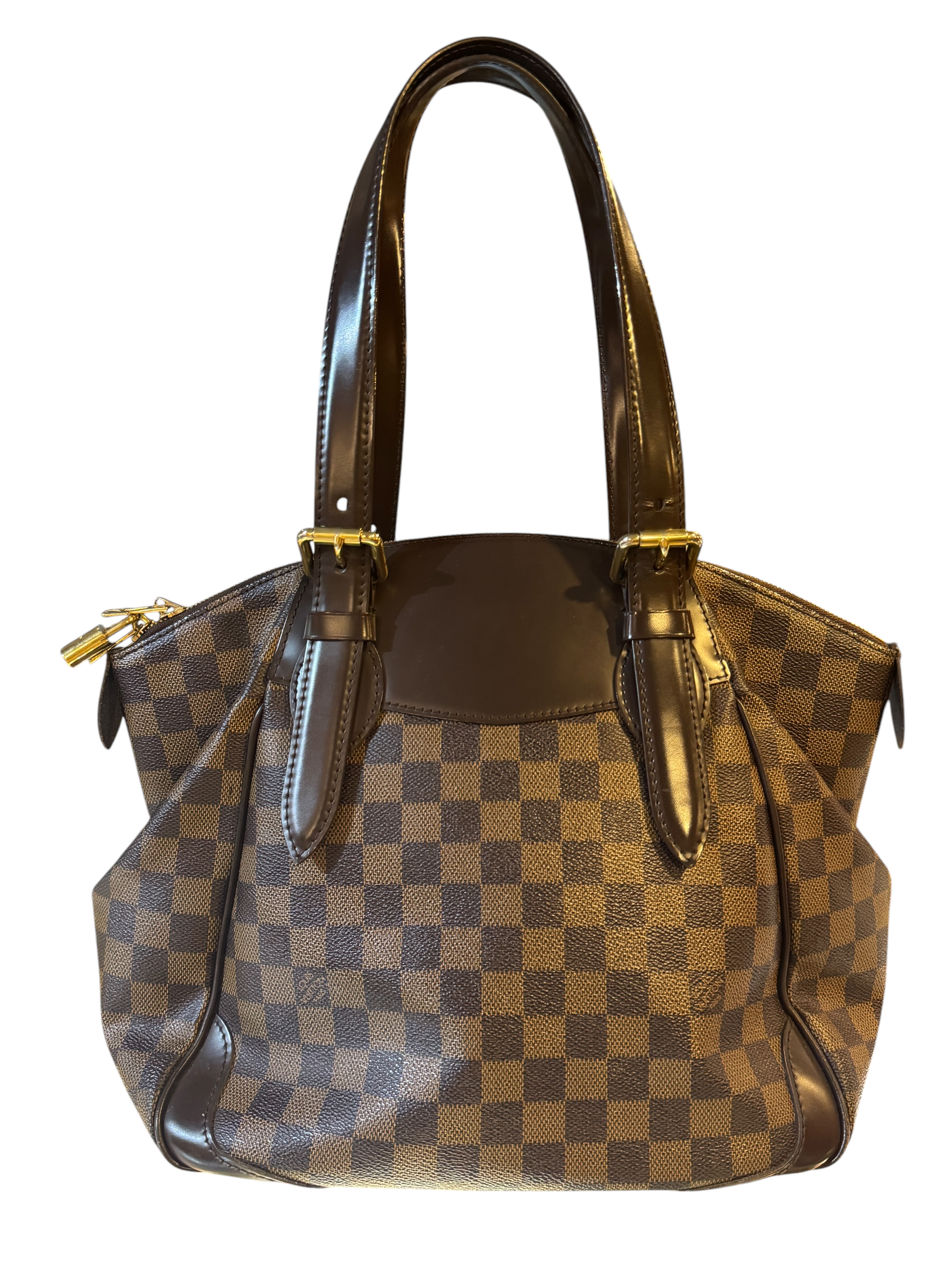 Louis Vuitton Verona Handbag Damier