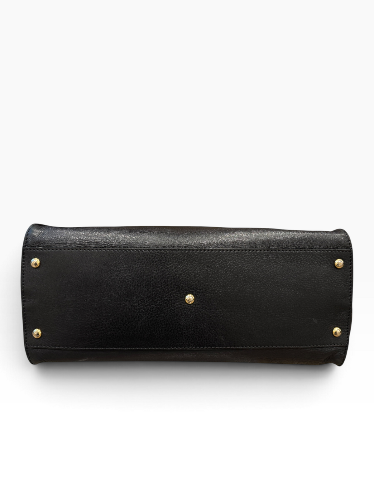 Fendi Peekaboo Black Leather