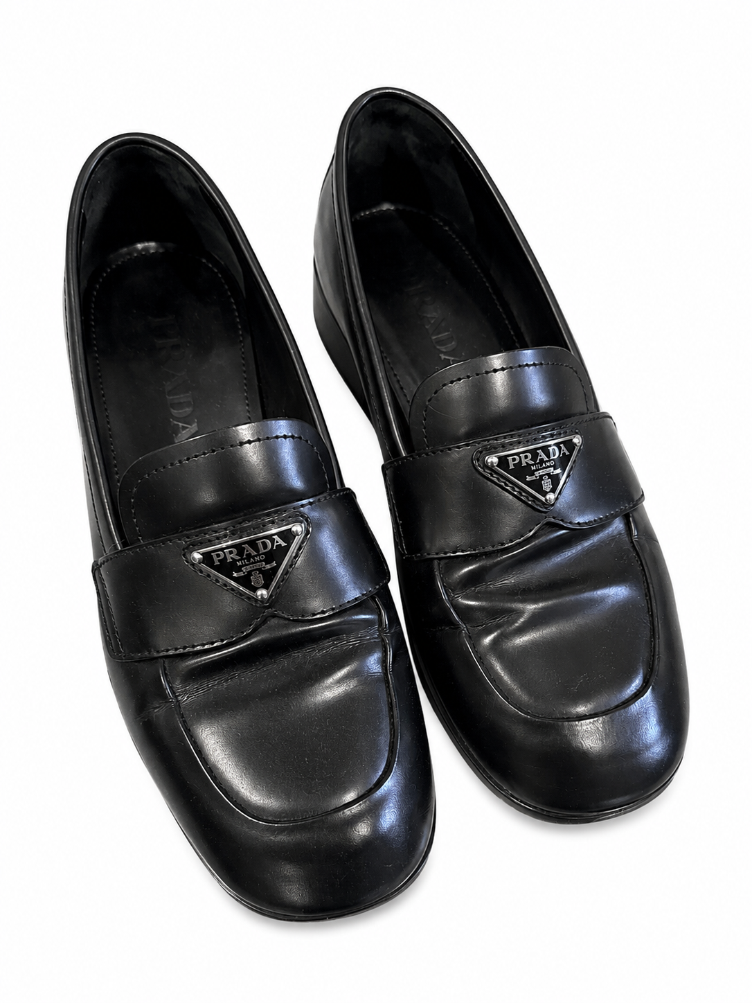 Loafers Prada negros
