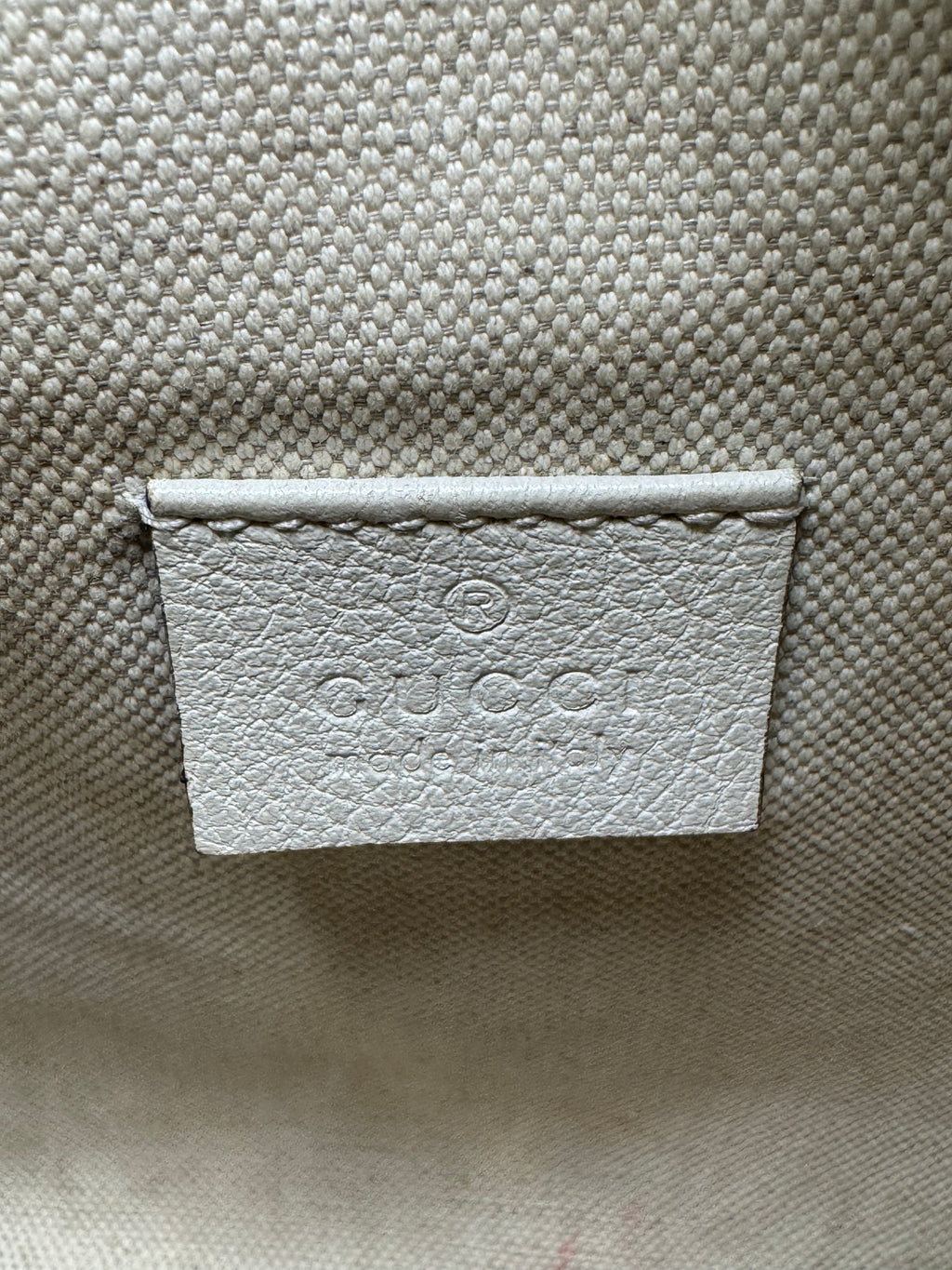 Cangurera Gucci Piel Logo