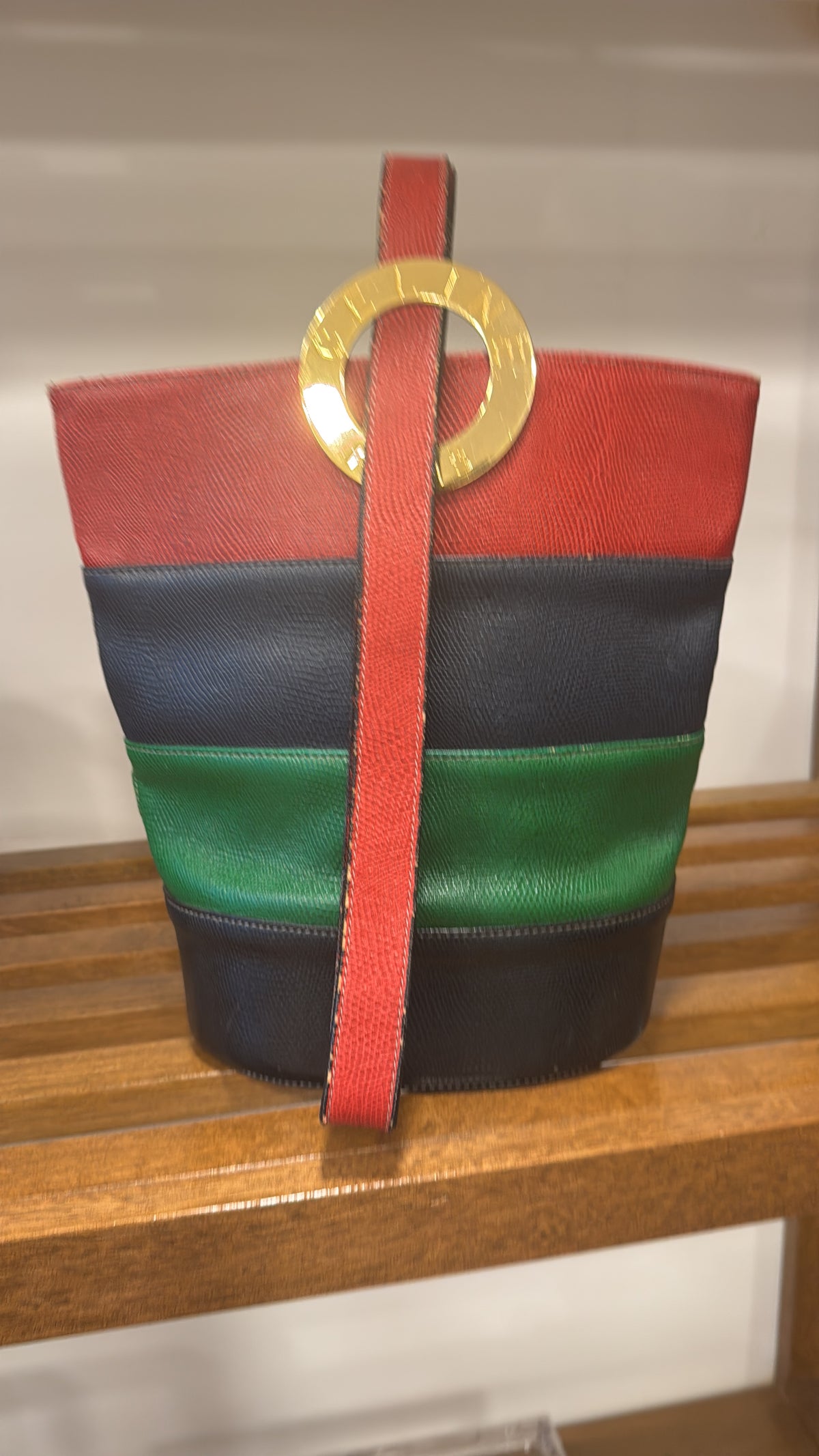 Celine Circle Logo Bucket