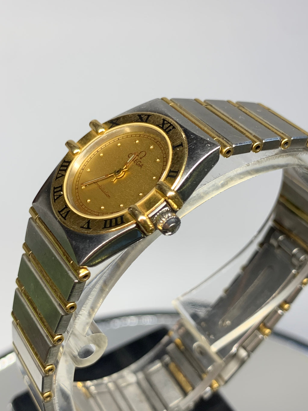 Omega  Lady Constellation Acero con Oro.
