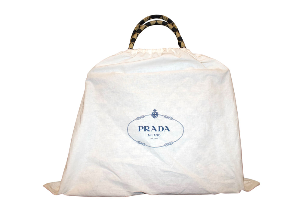 Bolso Prada patron geometrico