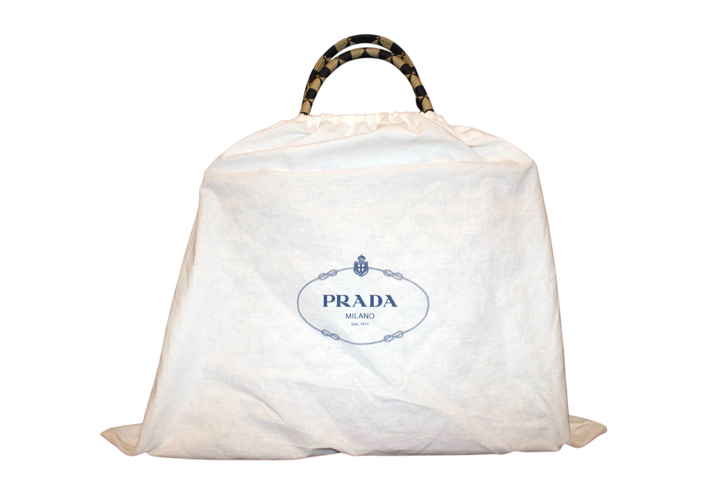 Bolso Prada patron geometrico