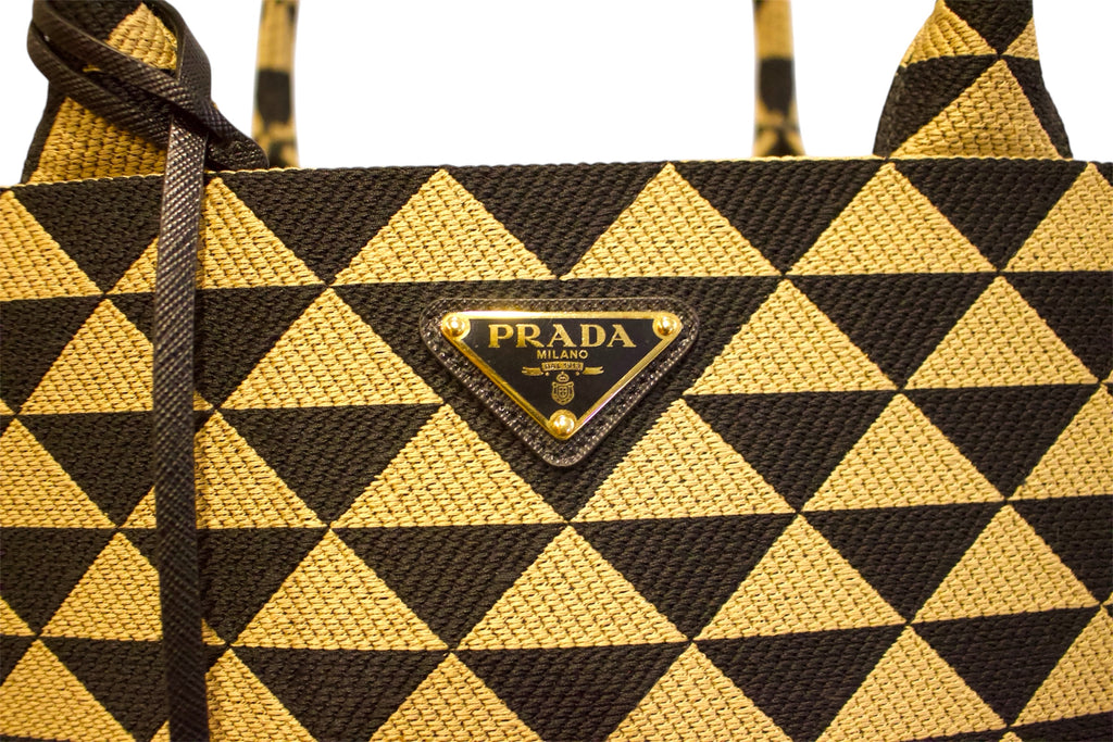 Bolso Prada patron geometrico
