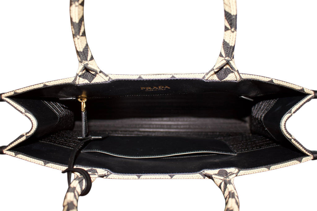 Bolso Prada patron geometrico