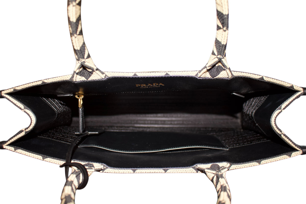 Bolso Prada patron geometrico
