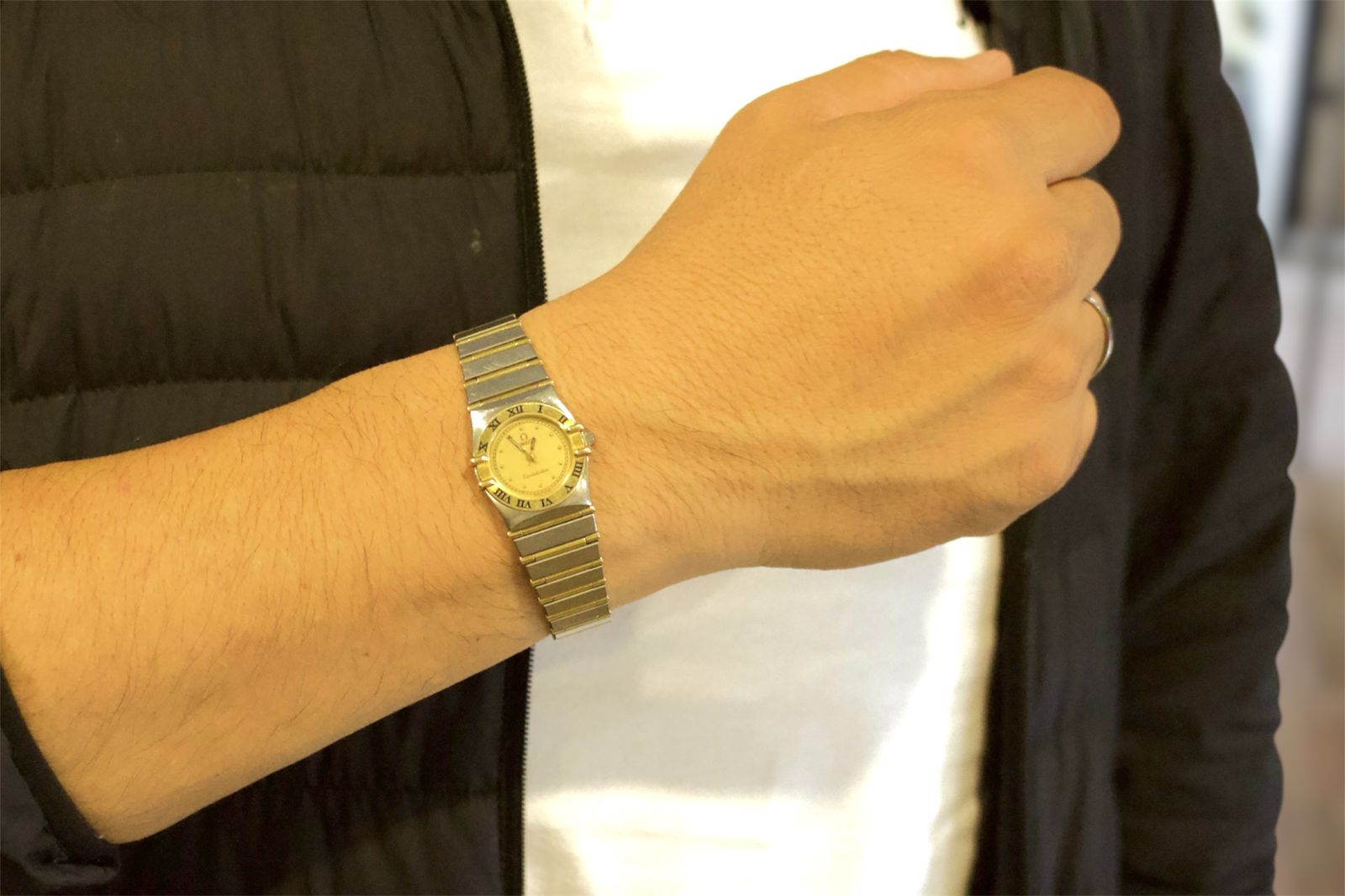 Omega  Lady Constellation Acero con Oro.