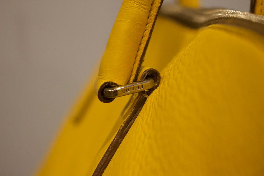 Bolso Prada Galleria Amarilla