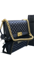 BOLSO CHANEL BOY BAG NEGRA.