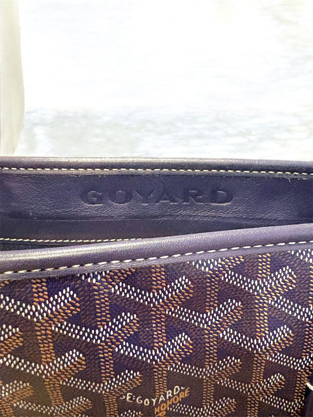 Goyard Hardy Tote en canvas Goyardine