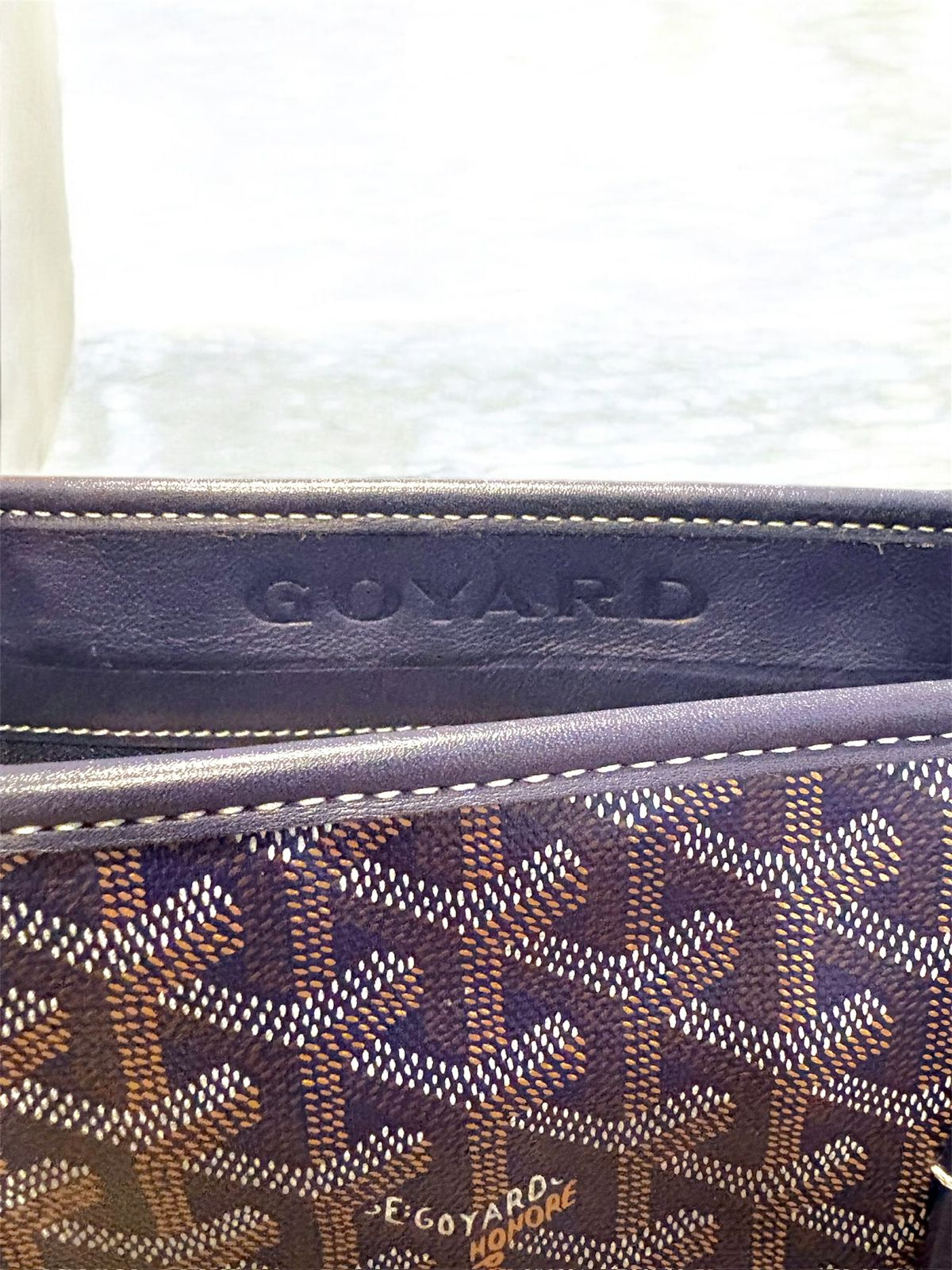Goyard Hardy Tote en canvas Goyardine