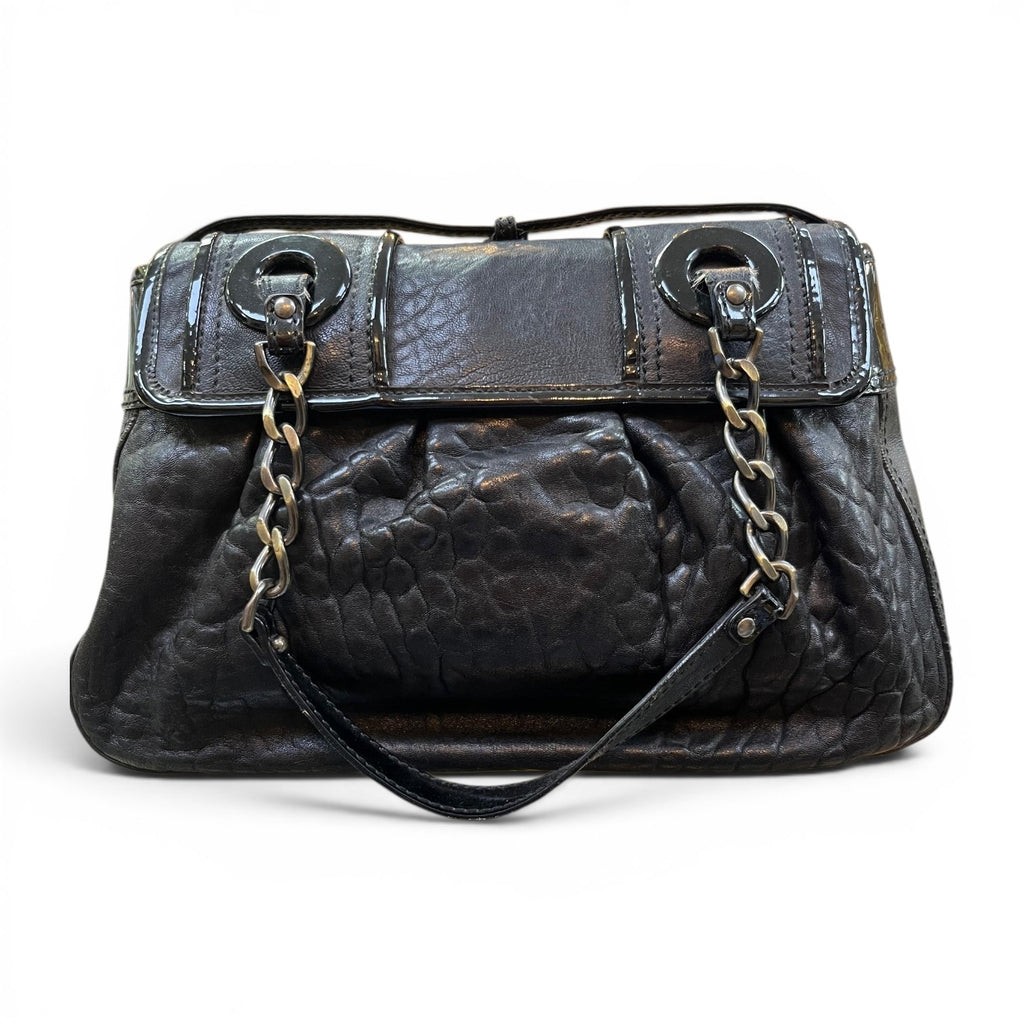 Bolso de Hombro Fendi con detalles de cadena y logo FF